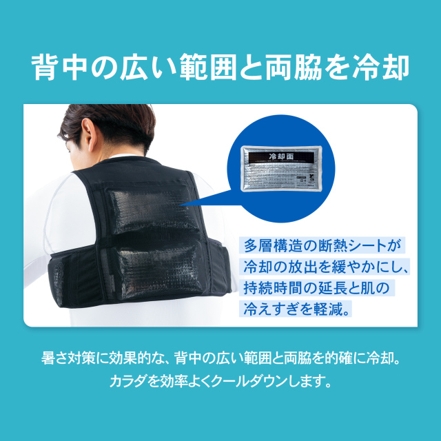 ザムスト アイスベスト 保冷剤ベスト 保冷剤4個入り