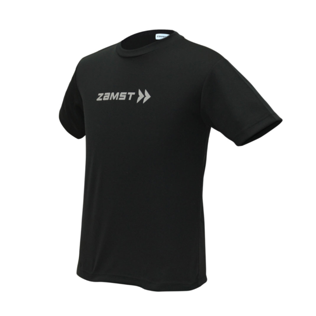 【残りわずか】 スポーツ用Tシャツ ザムストオリジナルTシャツ 吸水性、速乾性に ウォーキング・ランニングウェア