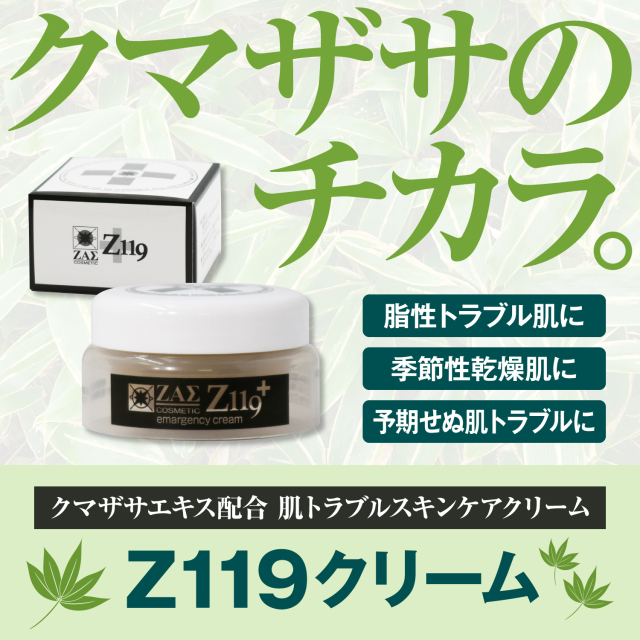Z119クリーム,メンズコスメのザス
