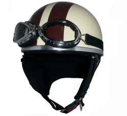 DAVIDAビンテージヘルメット 観賞用 ゴーグル付き ダビダ DAVIDA Classic Special ゴーグル付き DAVIDA ダビダ