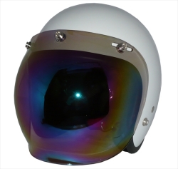 ZK-380 スモールジェット（パールホワイト）+レインボーミラーバブル