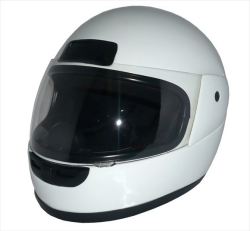 ZK-500　フルフェイスヘルメット（ホワイト） SG公認  全排気量対応 UVカット・ハードコートシールド&ベンチレータ
