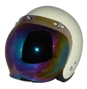 ZK-300(内装外して洗える！）スモールジェット（アイボリー）+レインボーバブル   全排気量対応