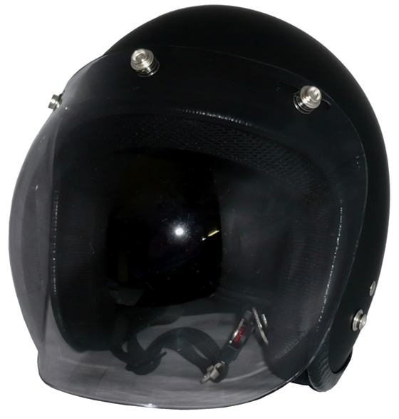 ZK-300(内装外して洗える！）スモールジェット（マットブラック）+スモークバブル   全排気量対応