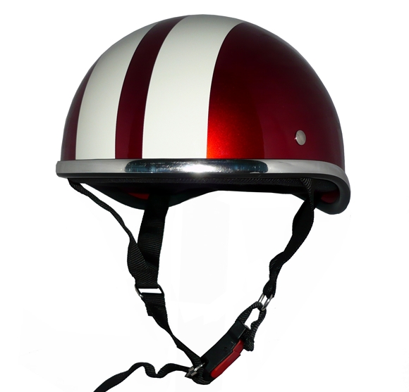 ZK-120 ダックテール（キャンディレッド/アイボリー） メッキモール