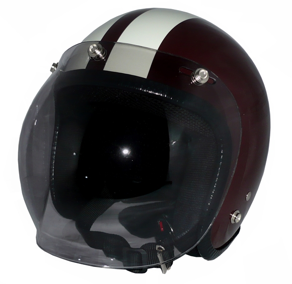 ZK-300(内装外して洗える！）スモールジェット（ブラウン/アイボリー）+スモークバブル   全排気量対応