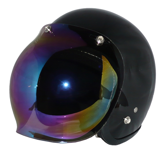 ZK-300(内装外して洗える！）スモールジェット（ブラック）+レインボーバブル   全排気量対応