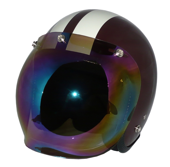 ZK-300(内装外して洗える！）スモールジェット（ブラウン/アイボリー）+レインボーバブル   全排気量対応