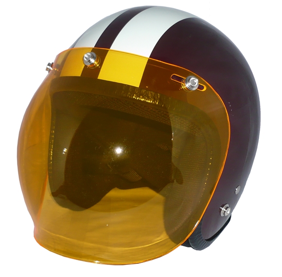 ZK-300(内装外して洗える！）スモールジェット（ブラウン/アイボリー）+アンバーバブル   全排気量対応