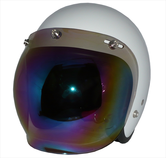 ZK-380 スモールジェット（パールホワイト）+レインボーミラーバブル