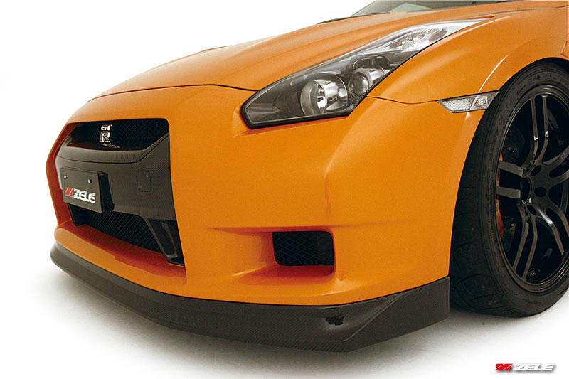 ZELE R35GT-R カーボンフロントリップスポイラー ZELE ONLINE - ゼル