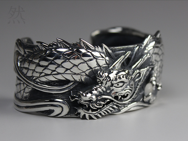 然 跳舞バングル小 シルバー925 防ぎ 