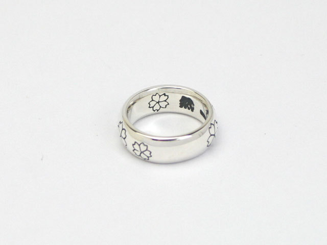 【MIKIMOTO】 ピンキーリング　さくらモチーフ4号 org.jpg