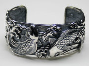 和柄/鯉/跳舞バングル