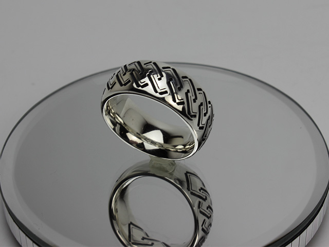 和柄シルバーアクセサリー然