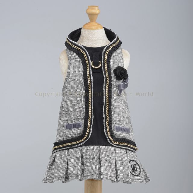 GLITTER POOCH グリッター・プーチ classy-coco-black