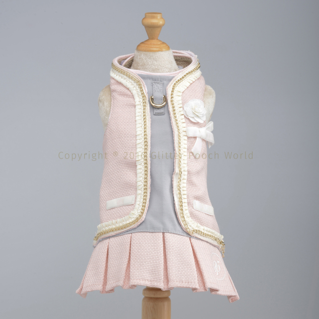 GLITTER POOCH グリッター・プーチ classy-coco-pink