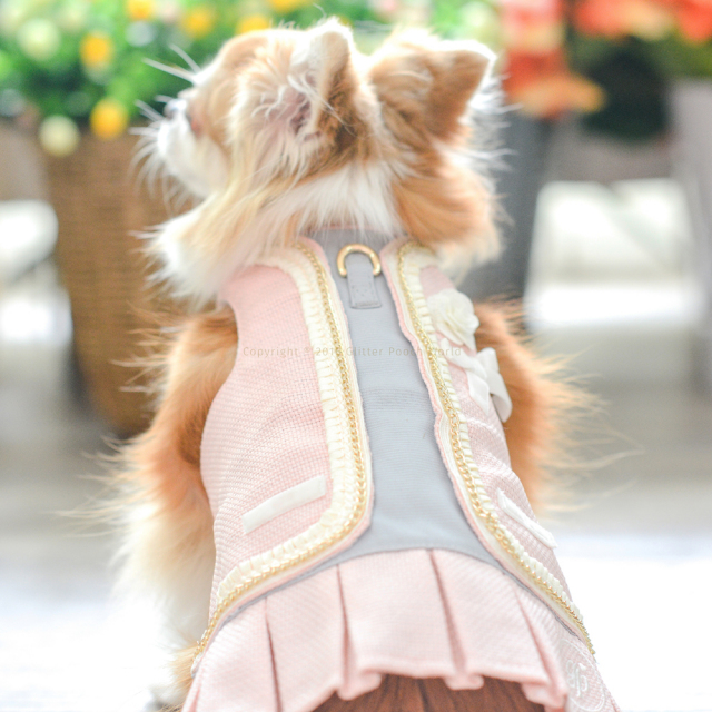 GLITTER POOCH グリッター・プーチ classy-coco-pink
