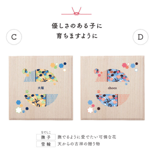 ワンにゃんおもいで入れセット Qtte 名前入り 犬用 猫用 ペット用 大切