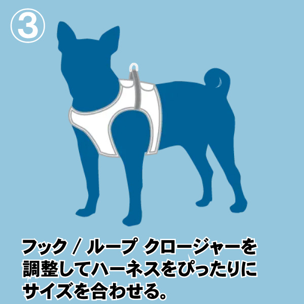 RC Pets Step in Cirqueハーネス