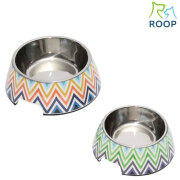 フードボウル 犬 ROOP スタイリーボウル フォレスト 水飲み ごはん おやつ