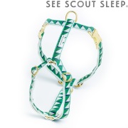 犬用 ハーネス See Scout Sleep / Nice Grill / エメラルド×ネイビー×クリーム