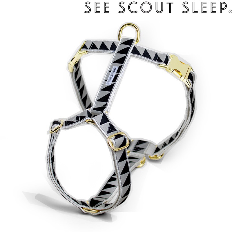 犬用 ハーネス See Scout Sleep / Nice Grill / クリーム×ブラック