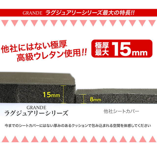 送料無料 車検対応 極厚 シートカバー トヨタ bB NCP30 / NCP31 / NCP35 / QNC20 / QNC21 / QNC25 ラグジュアリー シリーズ