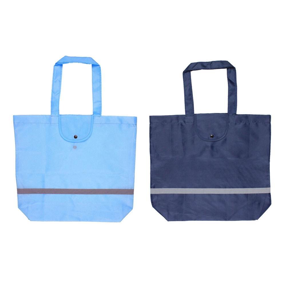 反射付 エコバッグ　トートバッグ  2色 メール便可