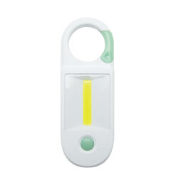 防災 カラビナ付き2WAYライト 蓄光付き 部屋のドアノブ バックにも