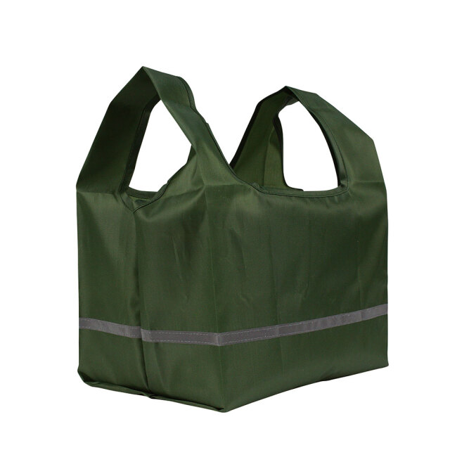 反射付 底付き ミニエコバッグ 3色 メール便可