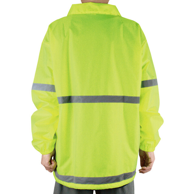 抗菌 反射付きウインドブレーカー 地域 防犯 交通安全 見守り隊