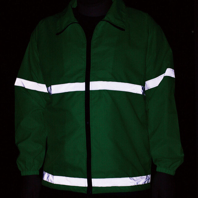 抗菌 反射付きウインドブレーカー 地域 防犯 交通安全 見守り隊