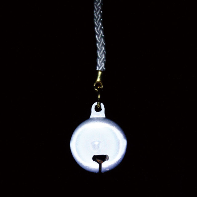 魔除け 反射 鈴 根付ストラップ キーホルダー