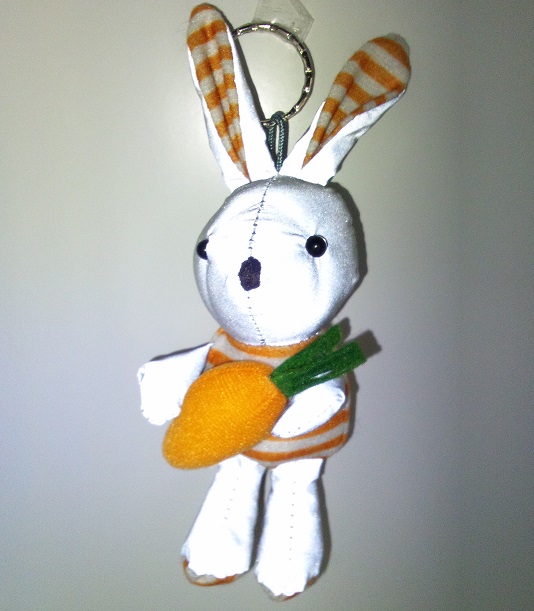 大人気 大きめ 反射マスコット (リフレクター） ぐりぷぺ にんじんウサ