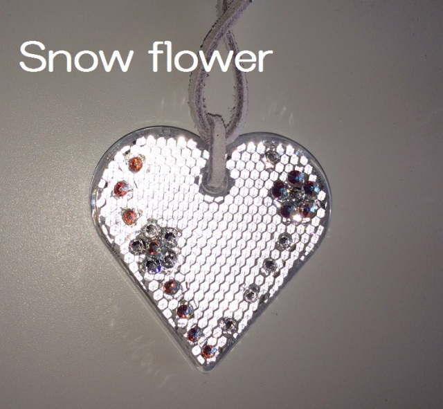 大人のおしゃれな リフレクター Glitteringly Snow 【限定品】【メール