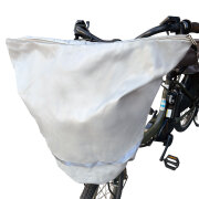 自転車カゴカバー 反射付き ファスナータイプ