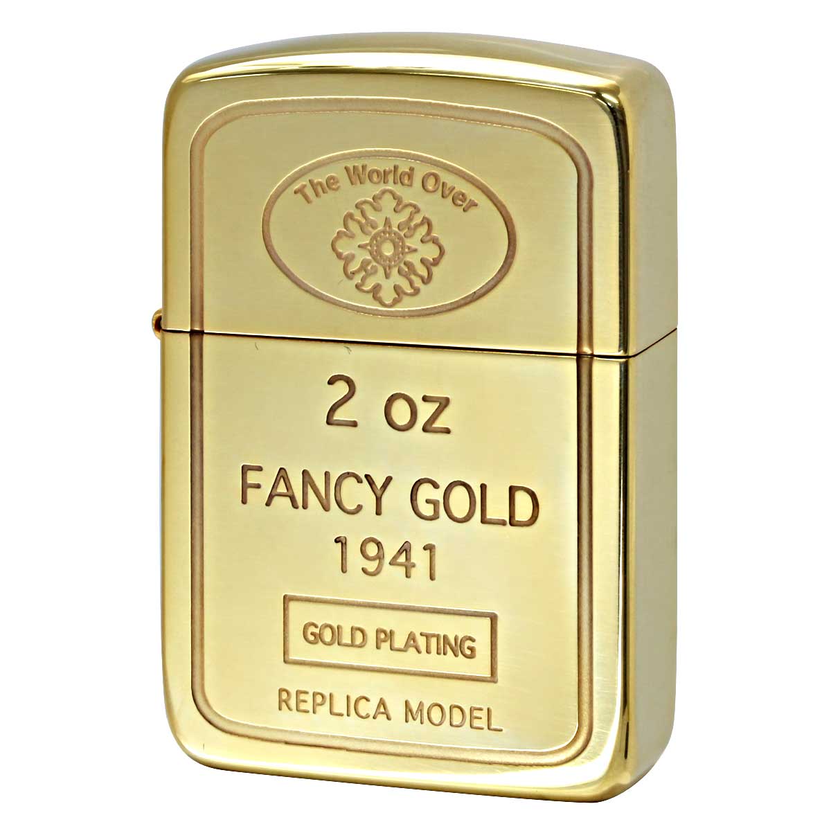 Zippo ジッポー 1941レプリカ インゴット 金メッキ ゴールドプレート 63270198