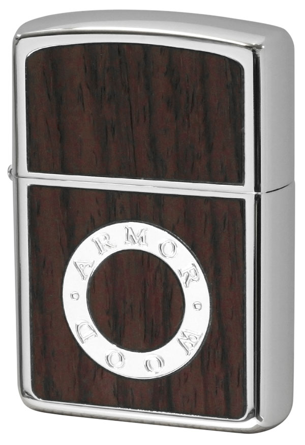 Zippo ジッポー アーマー ローズウッド Armor Rose Wood リング