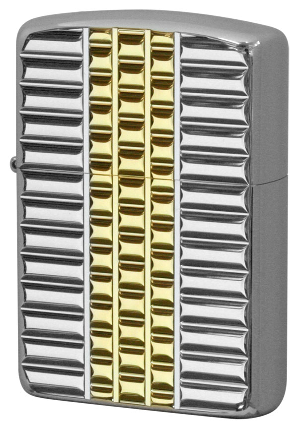 Zippo ジッポー アーマー Armor Watch Band シルバー＆ゴールド