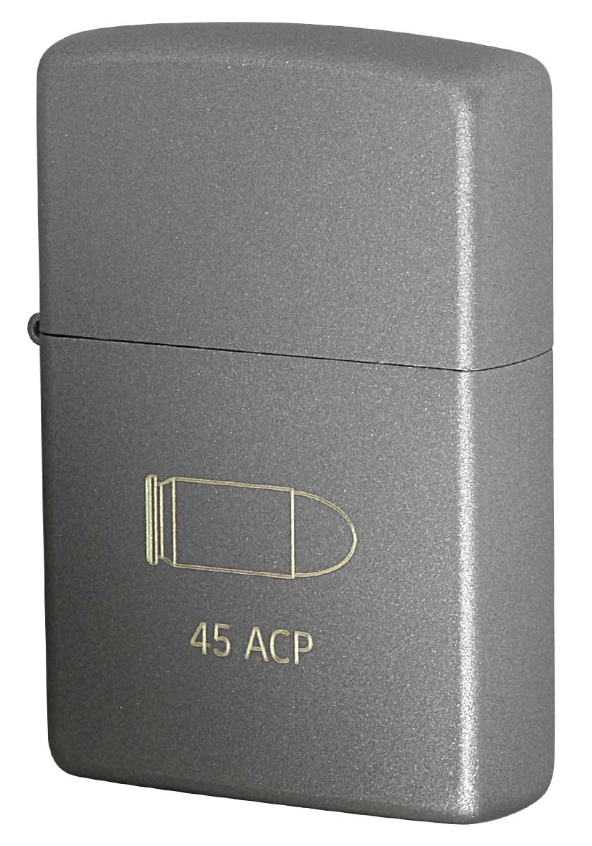 Zippo ジッポー CERAKOTE BULLET セラコート ビュレット 45ACP GRAY 63470698