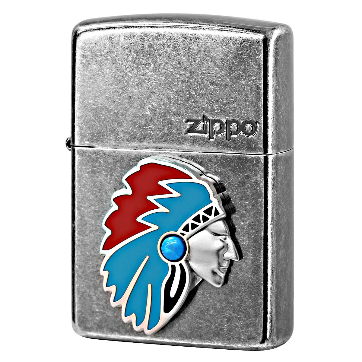 Zippo ジッポー ネイティブアメリカン メタル Native Americans Metal ニッケルバレル 63500398