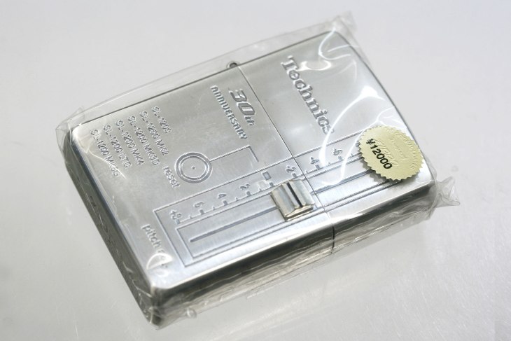 Zippo ジッポー 絶版・2002年製造 ピッチメタル Technics No.60840398