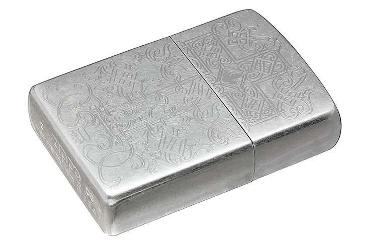 Zippo ジッポー 絶版・2005年製造 クロスアラベスク メール便可
