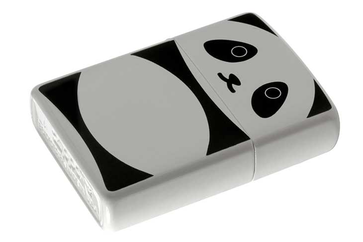 Zippo ジッポー 絶版・2012年製造 アニマル パンダ メール便可