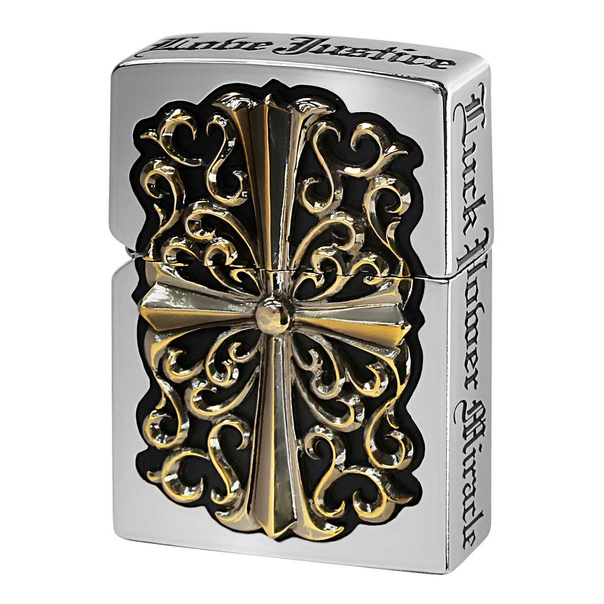 Zippo ジッポー クロス 十字架 フルメタル ジャケット ゴールド Full Metal Jacket CROSS 2FMJ-CROG20