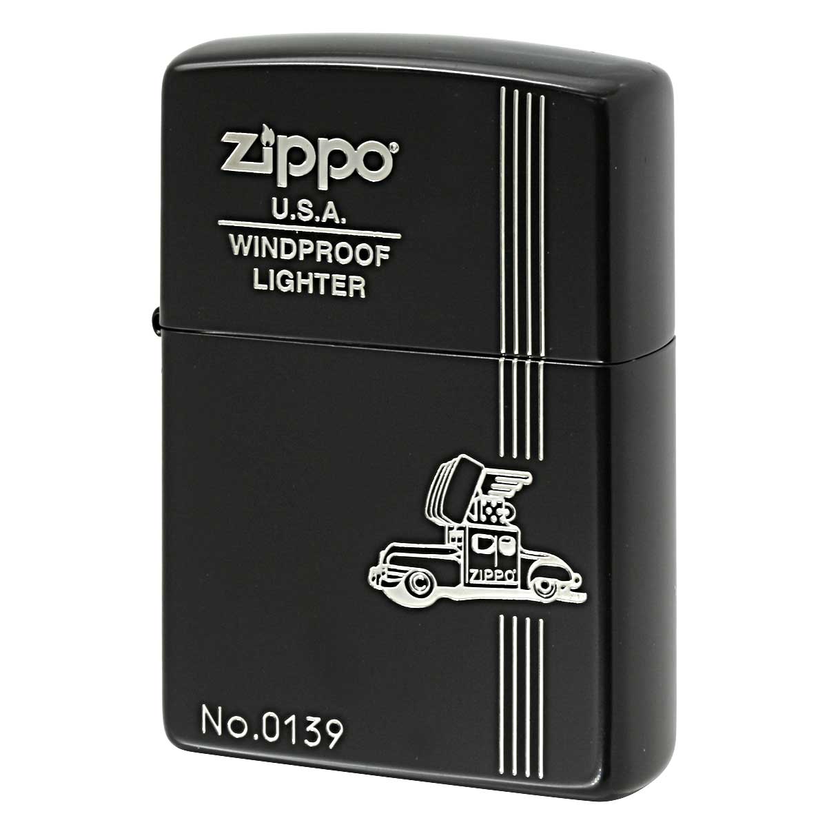 Zippo ジッポー ジッポ カー 宣伝車 クラッシック ZIPPO CAR ブラックマット シリアル番号 MBKS_ZPC