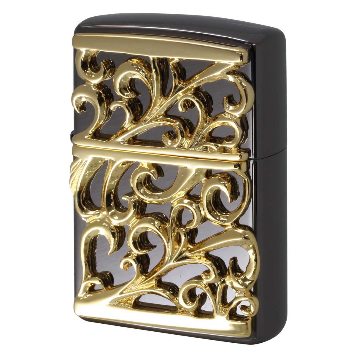 Zippo ジッポー アラベスク 唐草 メタル デビルジャケット ブラックニッケル Metal Jacket ARABESQUE DEVILM_BKGD