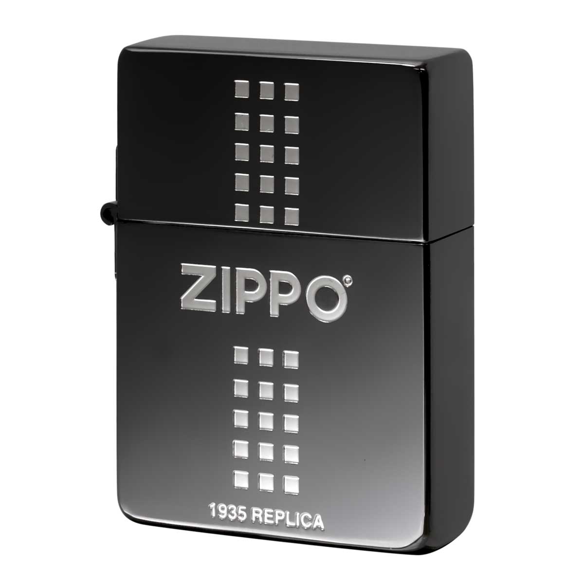 Zippo ジッポー 1935レプリカ クラシックデザイン オールドロゴ ブラックニッケル 35BN-CL_B