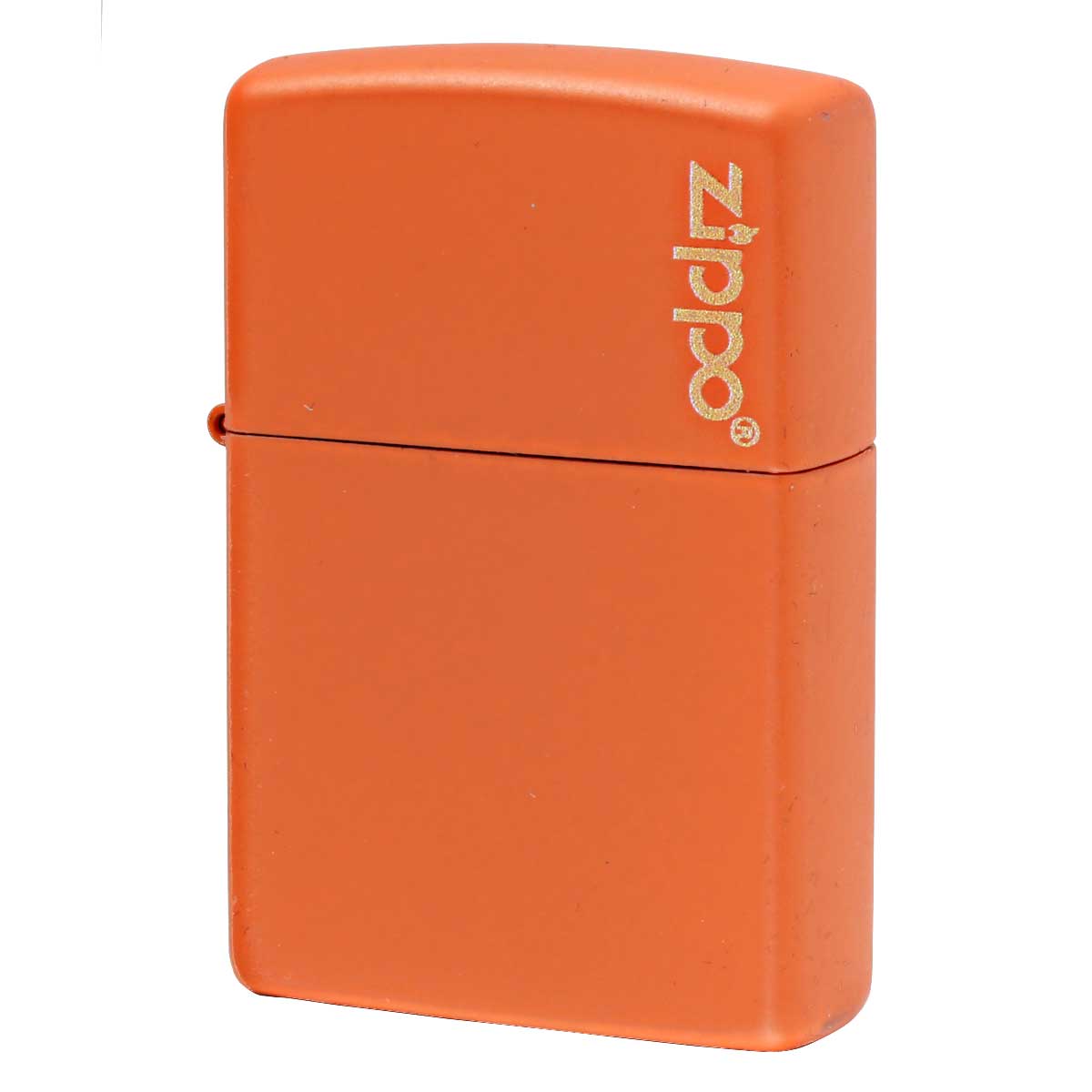 Zippo ジッポー レンジ マット ジッポ ロゴ Orange Matte Zippo Logo 231ZL メール便可